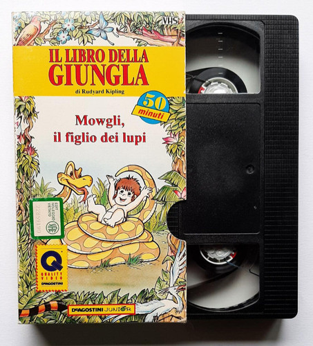 Vhs mowgli figlio - il, dei