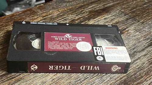 Wild tiger vhs ocean shores - wild,