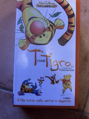 Vhs disney come tigro - vhs, t