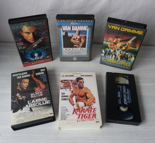 Vhs van damme - j.c., karaté