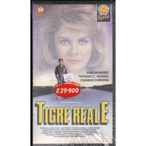 Tigre reale vhs peter douglas - reale,