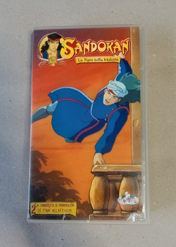 Vhs sandokan tigre della - vhs,