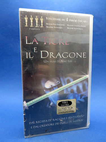 Vhs tigre il dragone - vhs,
