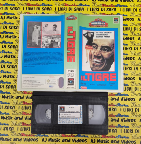 Vhs film tigre dino risi - film,