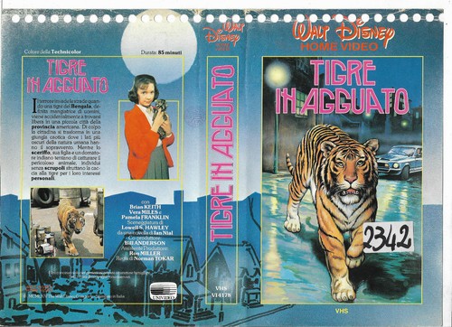 Tigre agguato vhs ex - tigre, in