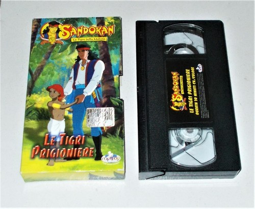 Vhs sandokan tigre - sandokan,