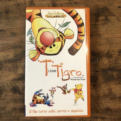 Come tigro vhs walt disney - t,