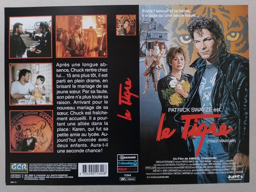 Jaquette vhs tigre - jaquette,