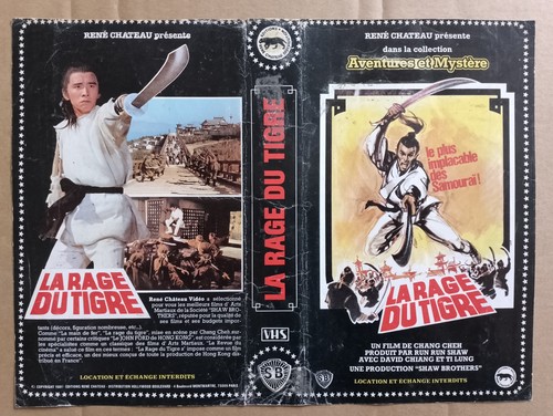 Jaquette vhs rage du - vhs,