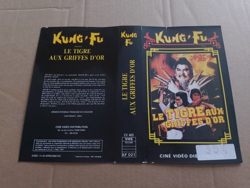 Jaquette vhs tigre - -, aux