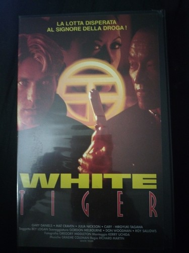 White tiger vhs rara - vhs, number
