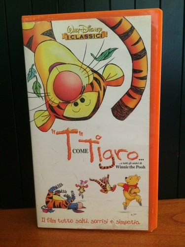 Vhs come tigro disney - tigro,