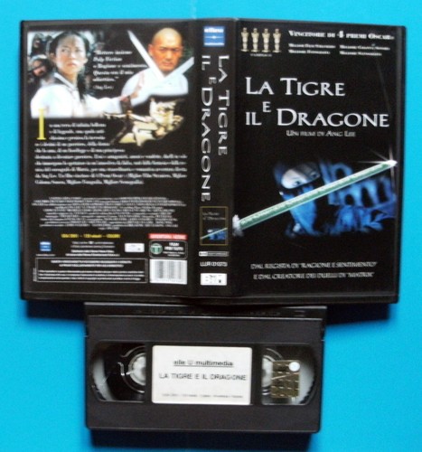 Vhs tigre il dragone - e,